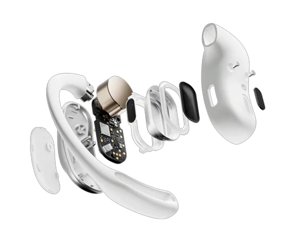 SHOKZ OPENFIT AIR WHITE / AURICULARES OPENEAR TRUE WIRELESS - detalle