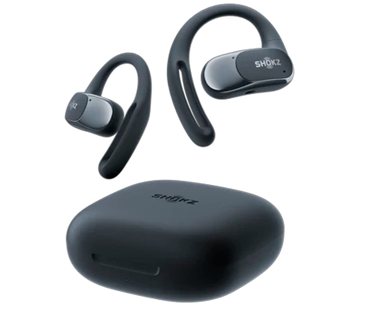 SHOKZ OPENFIT AIR BLACK / AURICULARES OPENEAR TRUE WIRELESS - detalle