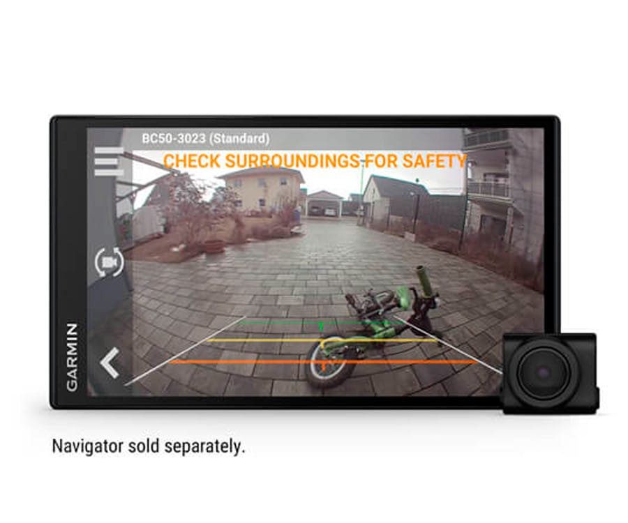 GARMIN BC 50 / CÁMARA TRASERA INALÁMBRICA - detalle