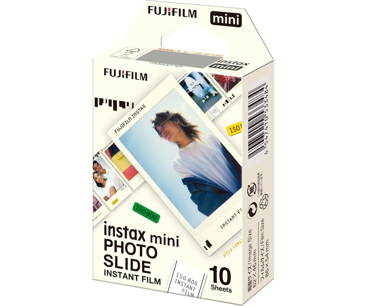 FUJIFILM INSTANT FILM MINI PHOTO SLIDE / PELÍCULA FOTOGRÁFICA INSTANTÁNEA (10 HOJAS) - detalle