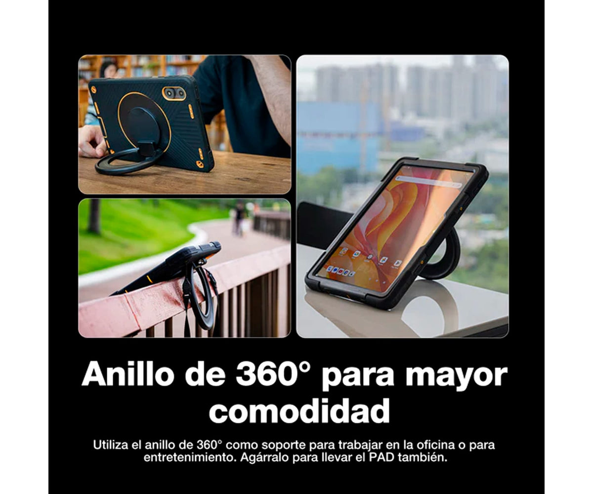 AGM PAD P2 ACTIVE 4G BLACK / RUGERIZADO / 8+256GB / 10.95" 90HZ FULL HD+ - detalle