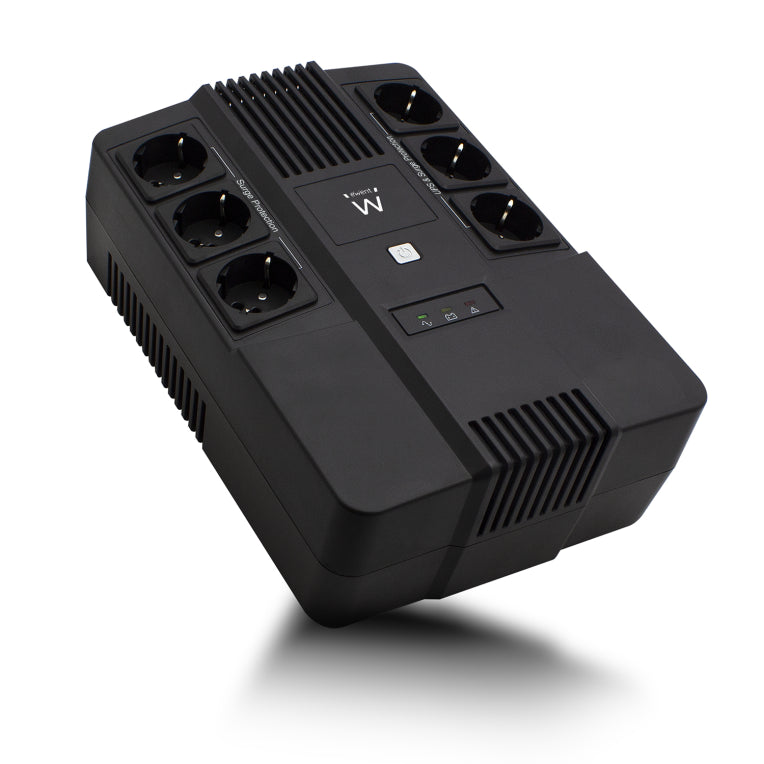 Ewent EW3945 sistema de alimentación ininterrumpida (UPS) Línea interactiva 0.6 kVA 360 W 1 salidas AC