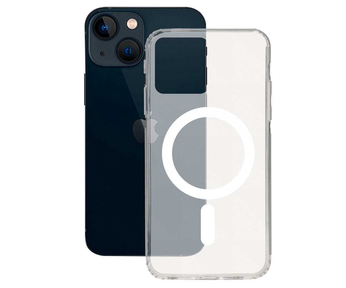 KSIX TRASERA ARO MAGNÉTICO TRANSPARENTE / APPLE IPHONE 14