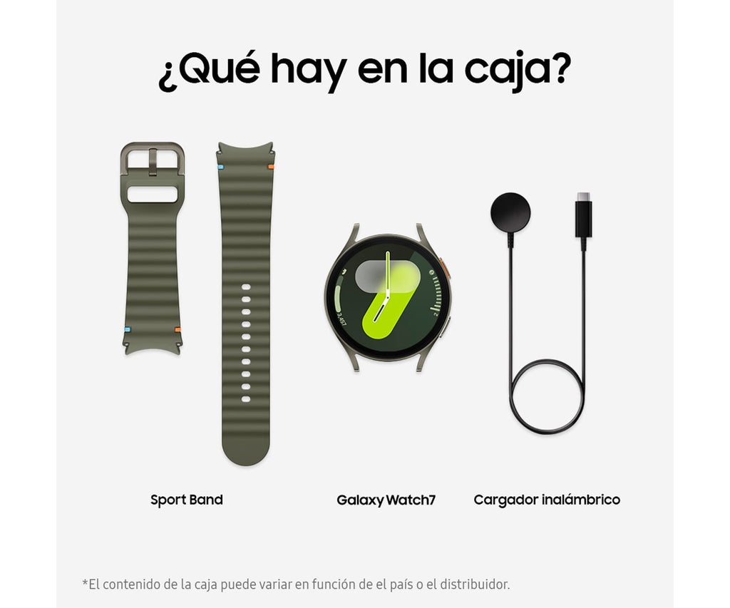 SAMSUNG GALAXY WATCH7 GREEN / SMARTWATCH 44MM BLUETOOTH - detalle