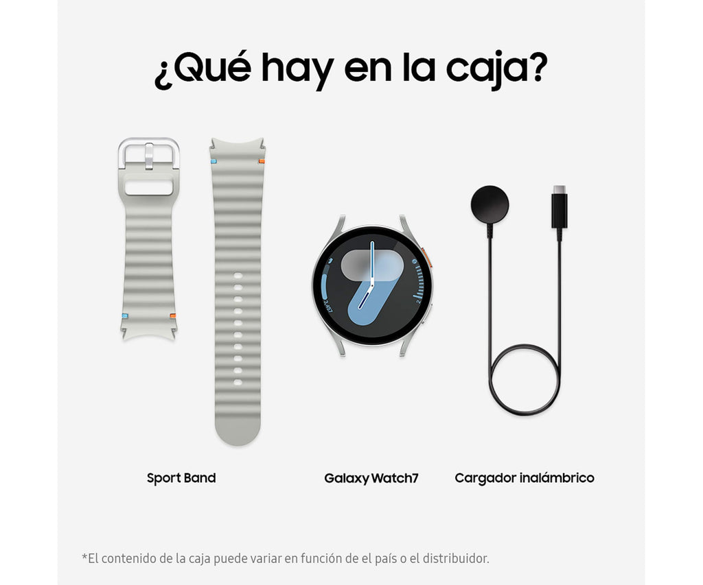 SAMSUNG GALAXY WATCH7 SILVER / SMARTWATCH 44MM LTE - detalle