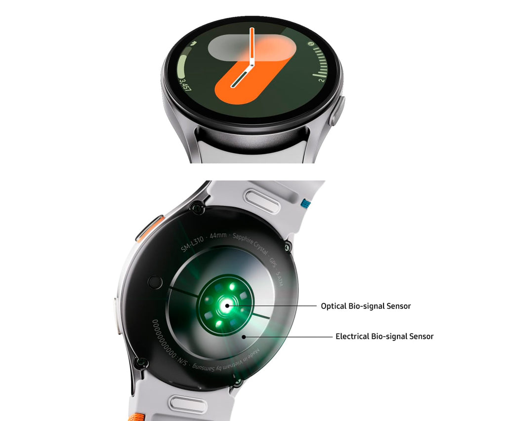 SAMSUNG GALAXY WATCH7 SILVER / SMARTWATCH 44MM LTE - detalle