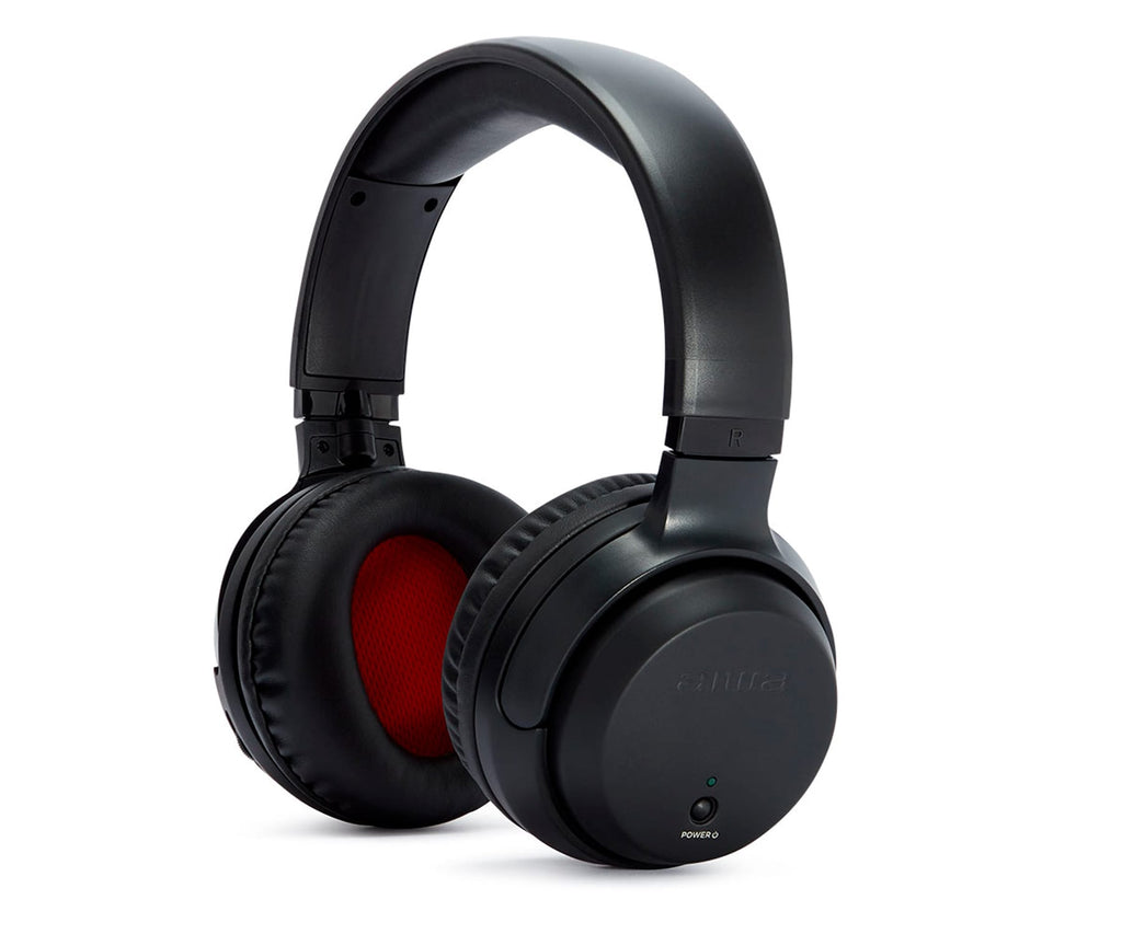 AIWA WHF-880 BLACK / AURICULARES OVEREAR INALÁMBRICOS - detalle
