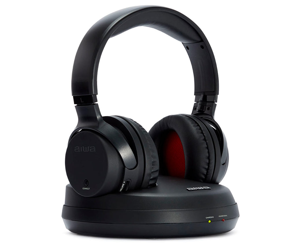 AIWA WHF-880 BLACK / AURICULARES OVEREAR INALÁMBRICOS