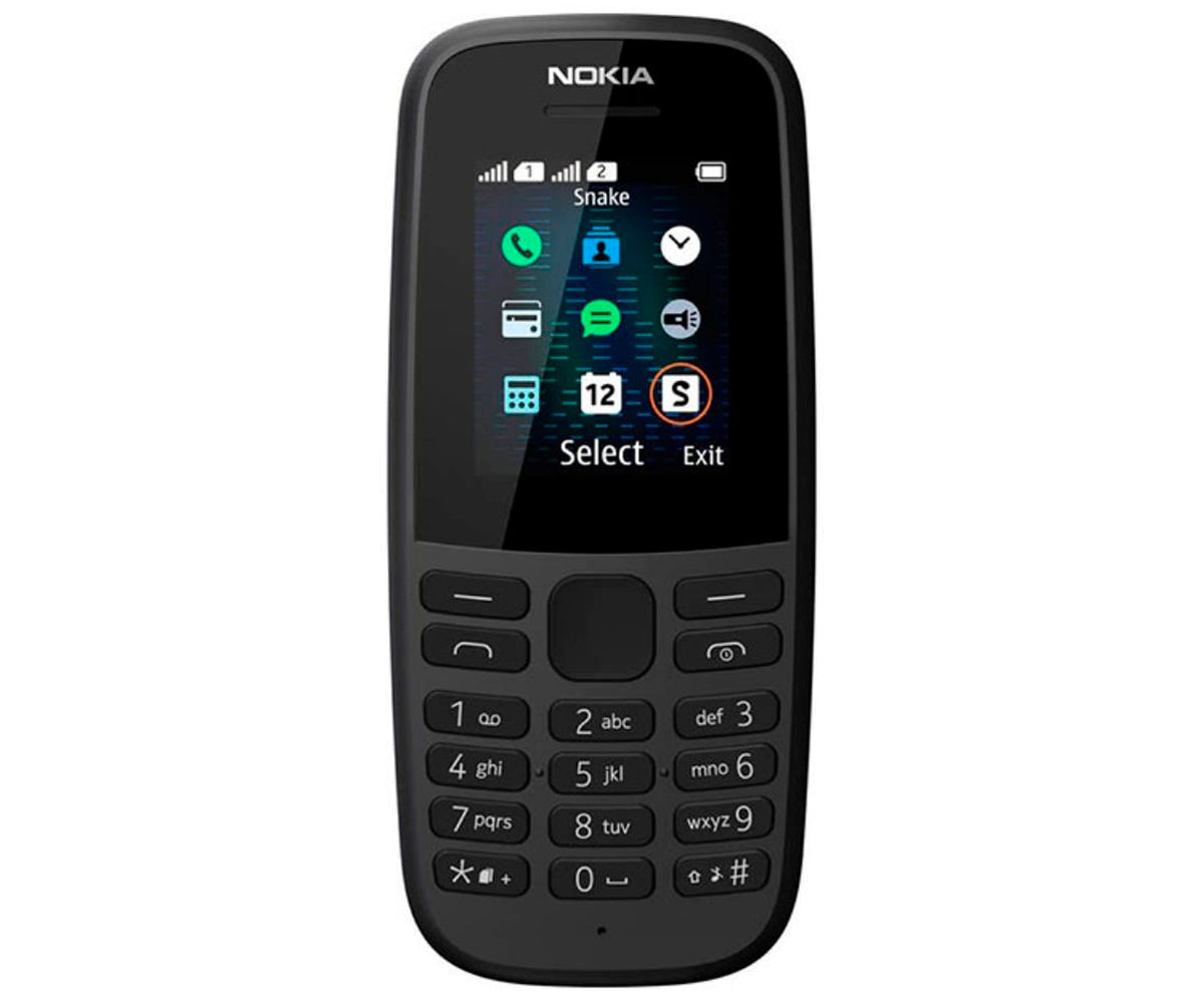 NOKIA 105 4TH EDITION NEGRO / MÓVIL 1.8" - detalle