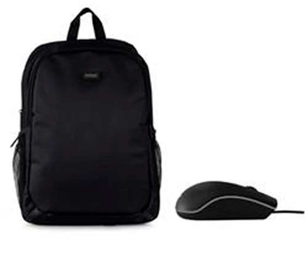 NILOX NXBKM010 BLACK / MOCHILA PARA PORTÁTIL 15.6" + RATÓN USB