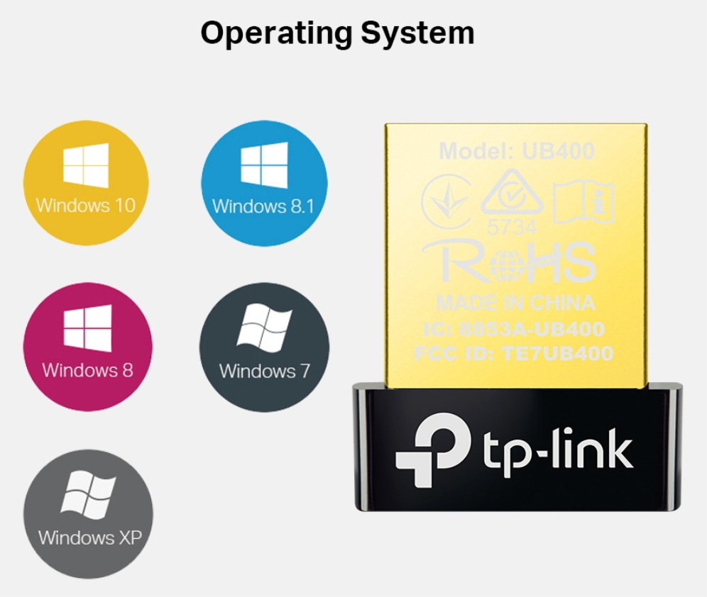 TP-Link UB400 tarjeta y adaptador de interfaz Bluetooth - detalle