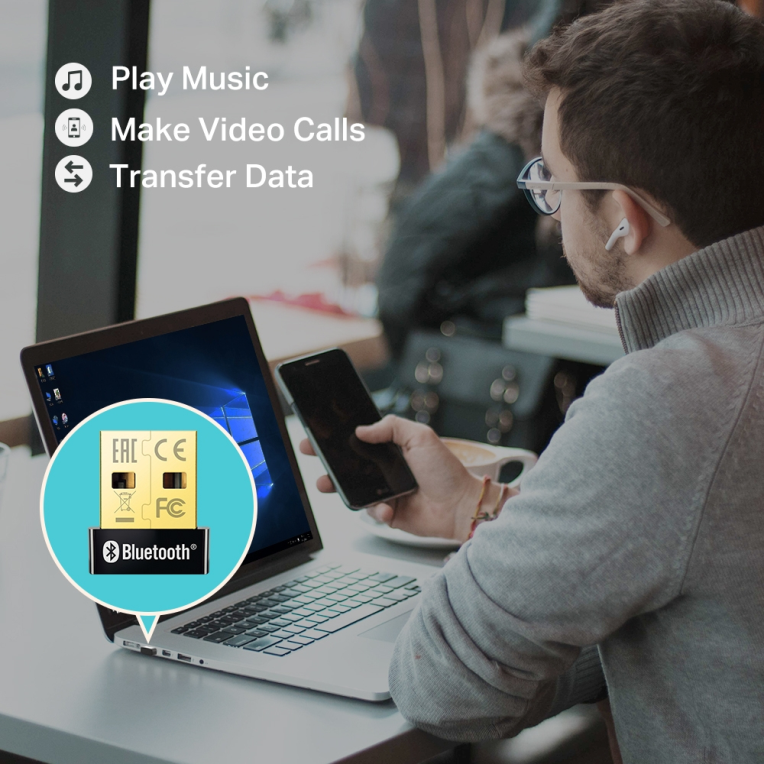 TP-Link UB400 tarjeta y adaptador de interfaz Bluetooth - detalle