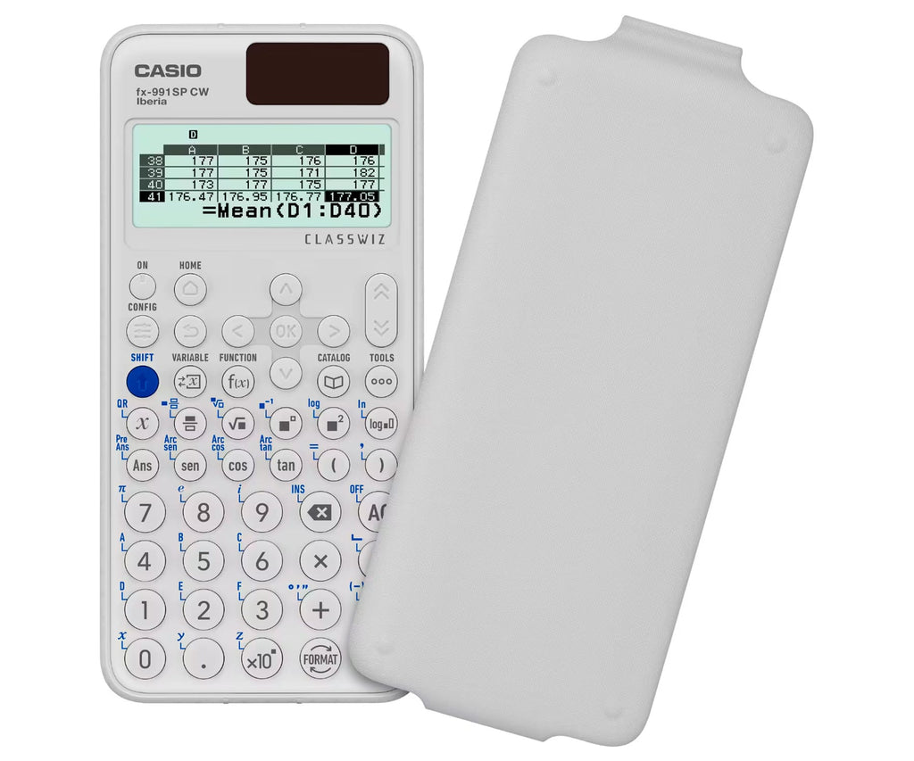 CASIO FX-991SP CW BLANCA / CALCULADORA CIENTÍFICA ESTÁNDAR - detalle
