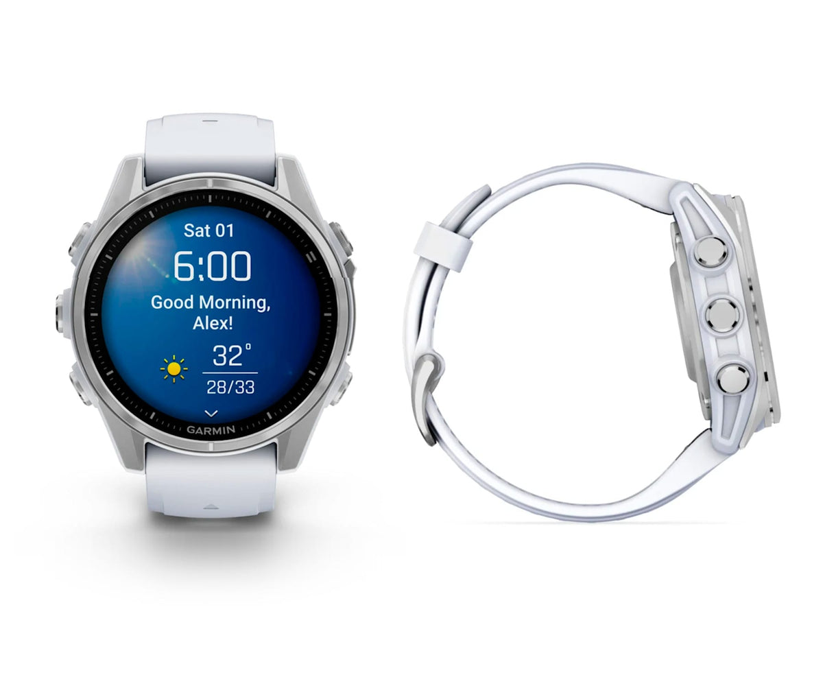 GARMIN FENIX 8 WHITESTONE / SMARTWATCH 43MM - detalle