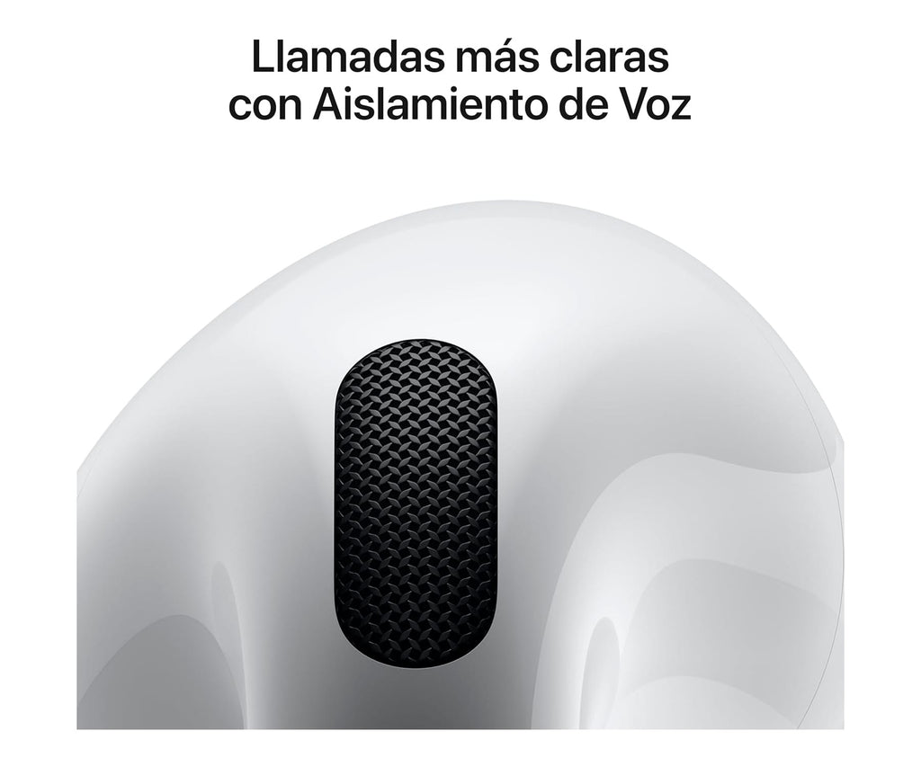 APPLE AIRPODS 4 NOISE CANCEL WHITE / AURICULARES INEAR TRUE WIRELESS - detalle