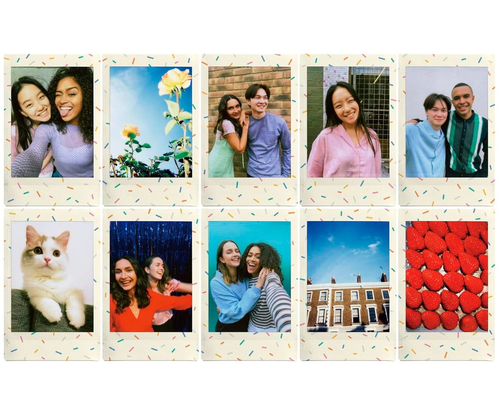 FUJIFILM INSTANT FILM MINI SPRINKLES / PELÍCULA FOTOGRÁFICA INSTANTÁNEA - detalle