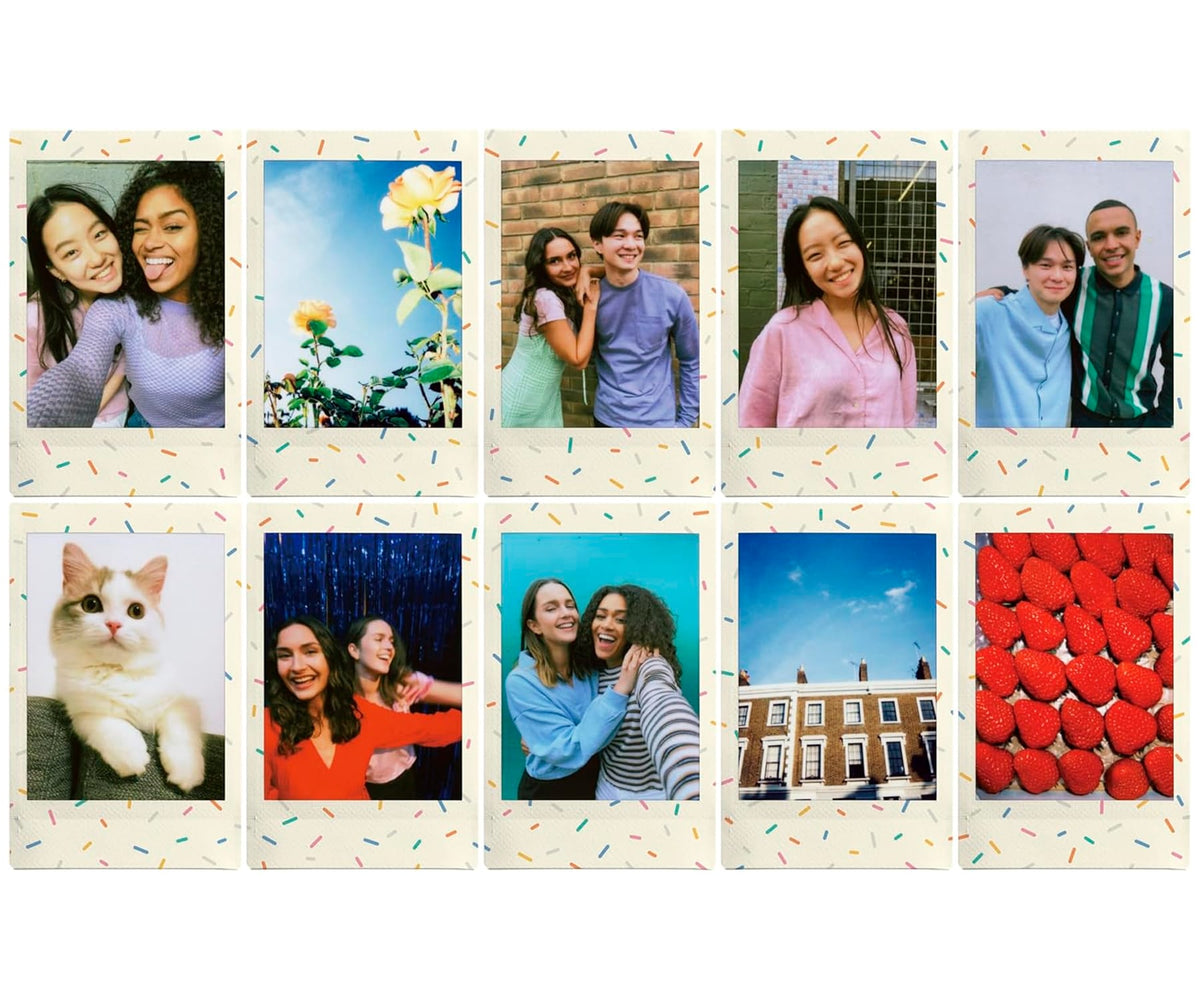 FUJIFILM INSTANT FILM MINI SPRINKLES / PELÍCULA FOTOGRÁFICA INSTANTÁNEA - detalle