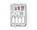 JC NB1508 WHITE / KIT DE CABLE Y ADAPTADORES DE MOVIL