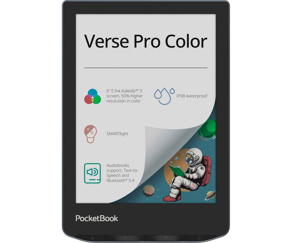 POCKETBOOK VERSE PRO COLOR STORMY SEA / LECTOR DE LIBROS ELECTRÓNICOS 6" 16GB