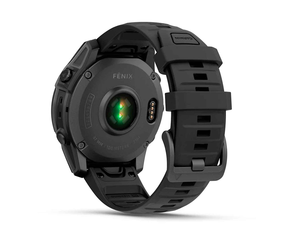 GARMIN FENIX E SLATE GRAY Y CORREA NEGRA / SMARTWATCH 47MM - detalle