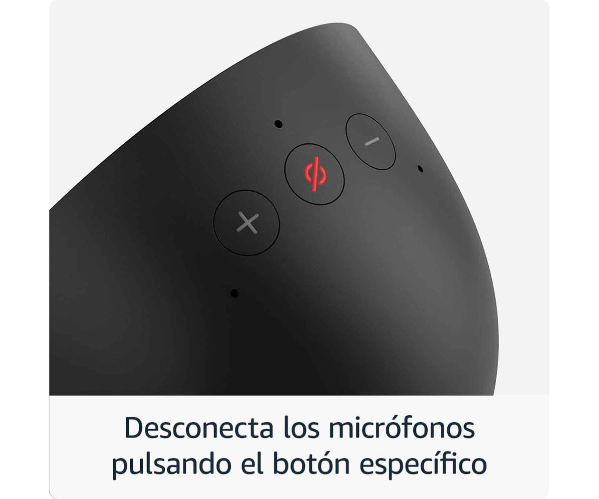 AMAZON ECHO SPOT BLUE / RADIO DESPERTADOR - detalle