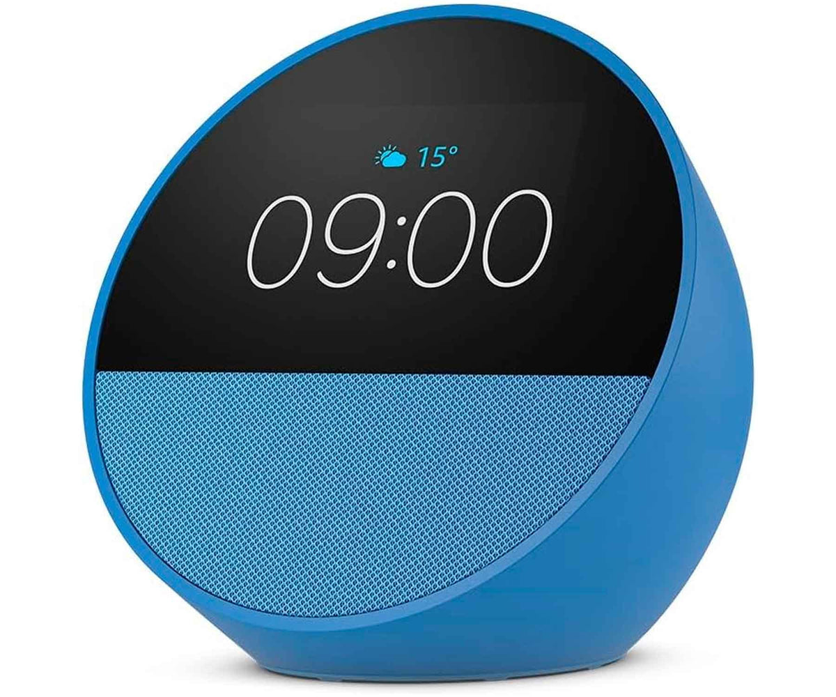 AMAZON ECHO SPOT BLUE / RADIO DESPERTADOR
