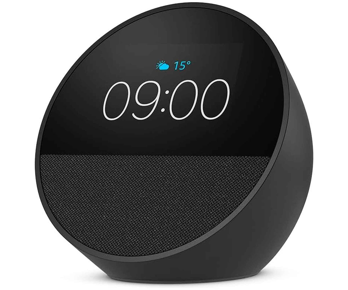 AMAZON ECHO SPOT BLACK / RADIO DESPERTADOR