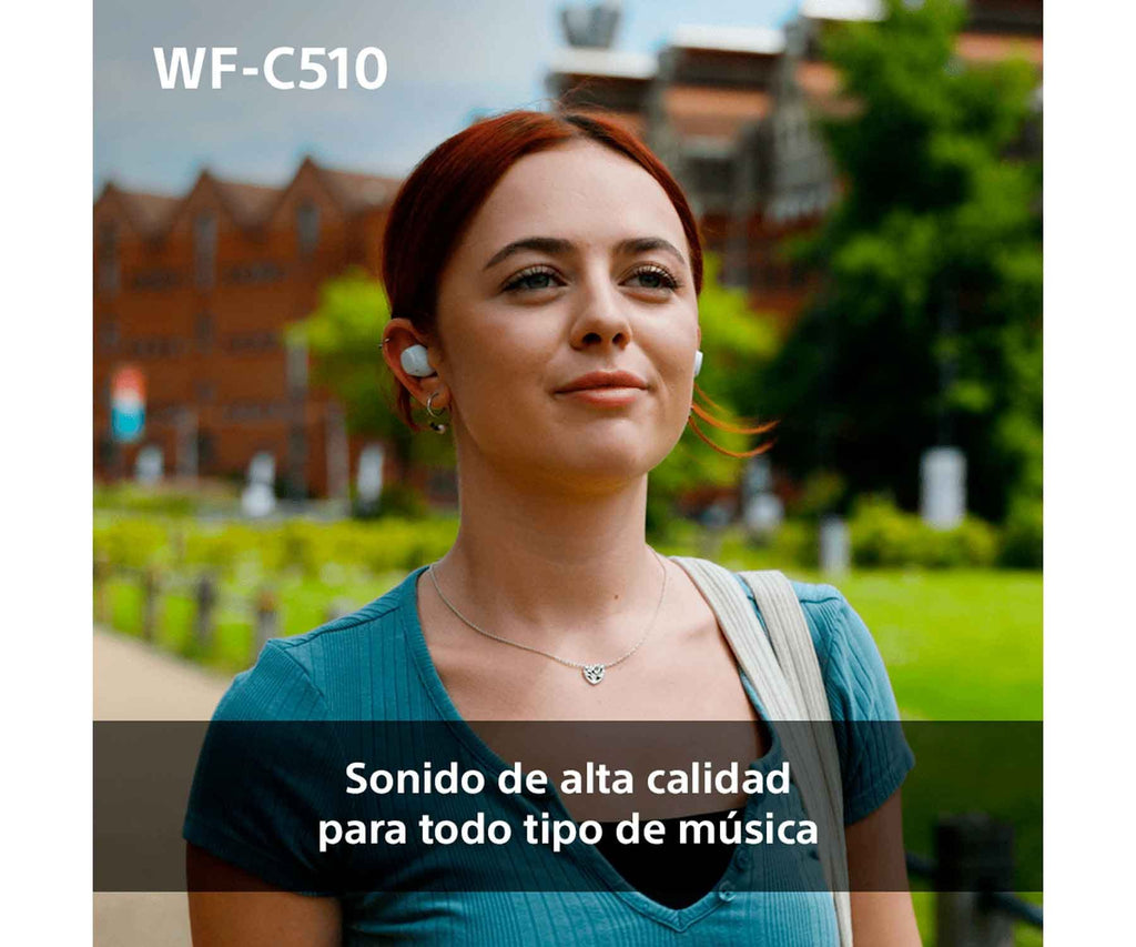 SONY WF-C510 WHITE / AURICULARES INEAR TRUE WIRELESS - detalle
