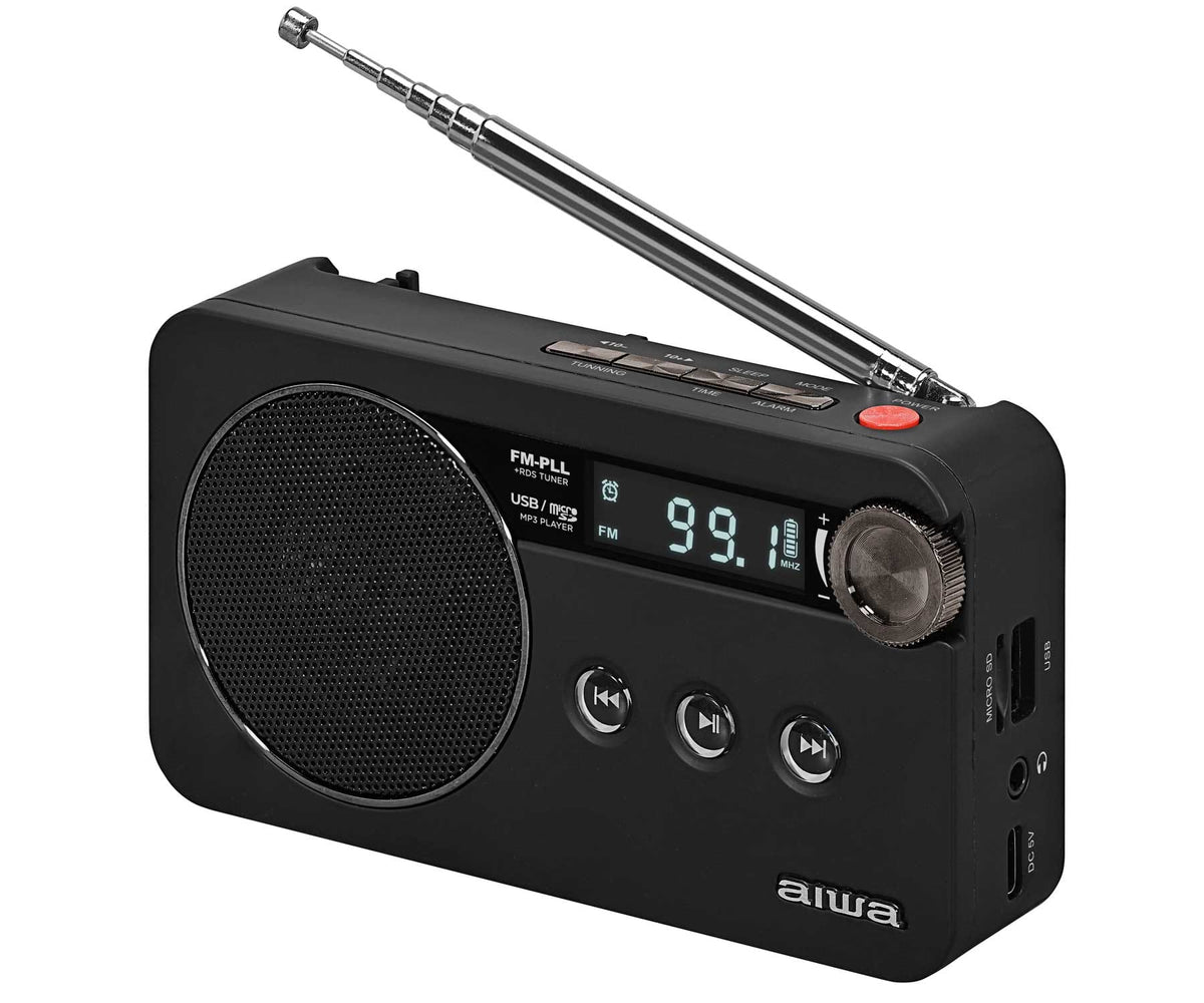 AIWA RS-77PLL/BK NEGRA / RADIO PORTÁTIL - detalle
