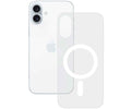 KSIX TRASERA SILICONA MAGSAFE TRANSPARENTE / APPLE IPHONE 16 PLUS