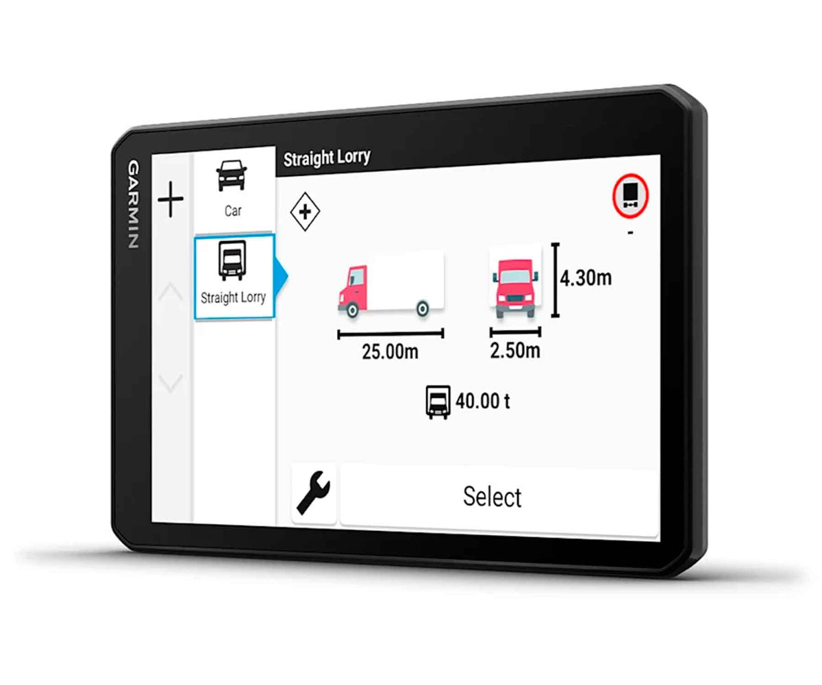 GARMIN DEZL LGV720 / NAVEGADOR GPS PARA CAMIONES 7" CON MAPAS DE EUROPA - detalle