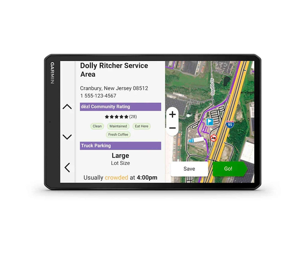 GARMIN DEZL LGV1020 / NAVEGADOR GPS PARA CAMIONES 10" CON MAPAS DE EUROPA - detalle