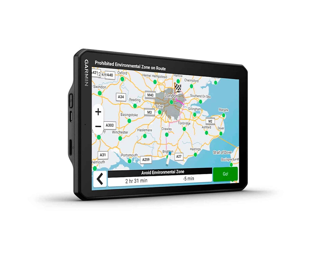 GARMIN DEZL LGV820 / NAVEGADOR GPS PARA CAMIONES 8" CON MAPAS DE EUROPA - detalle