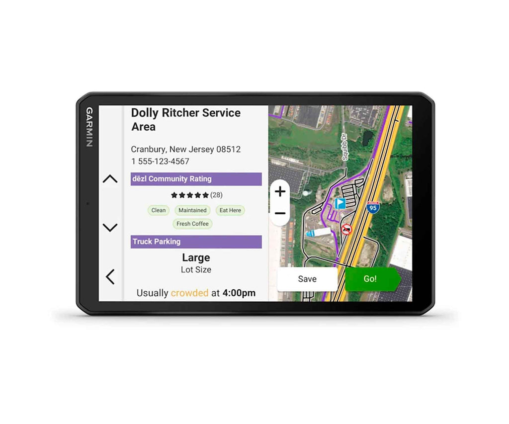 GARMIN DEZL LGV820 / NAVEGADOR GPS PARA CAMIONES 8" CON MAPAS DE EUROPA - detalle