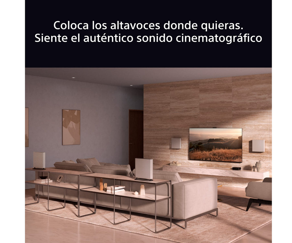 SONY HTA9M2 / SISTEMA DE CINE EN CASA INSIGNIA / 360 SPATIAL SOUND MAPPING - detalle