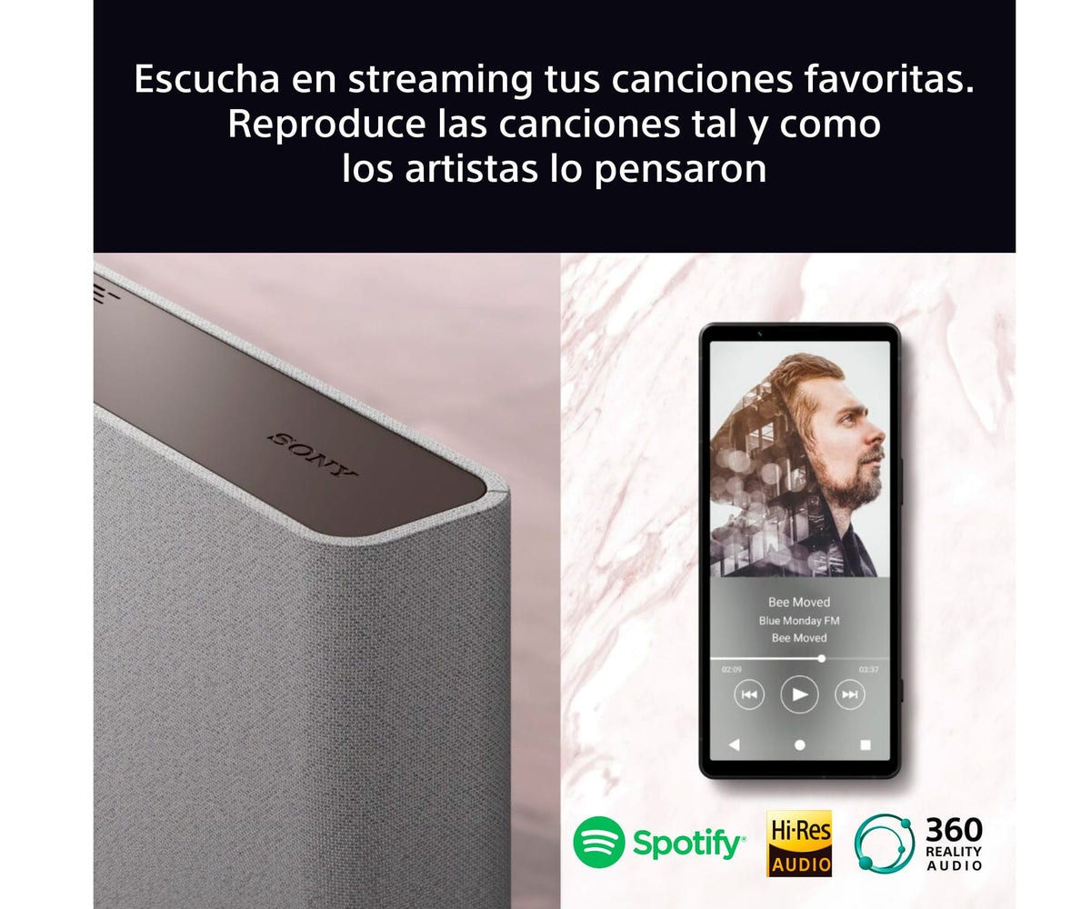 SONY HTA9M2 / SISTEMA DE CINE EN CASA INSIGNIA / 360 SPATIAL SOUND MAPPING - detalle