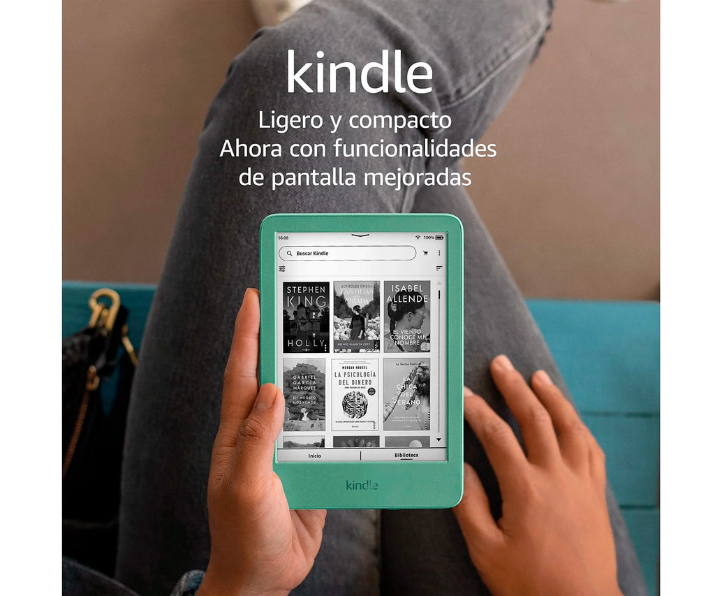 AMAZON KINDLE 16GB BLACK / LECTOR DE LIBROS ELECTRÓNICOS - detalle