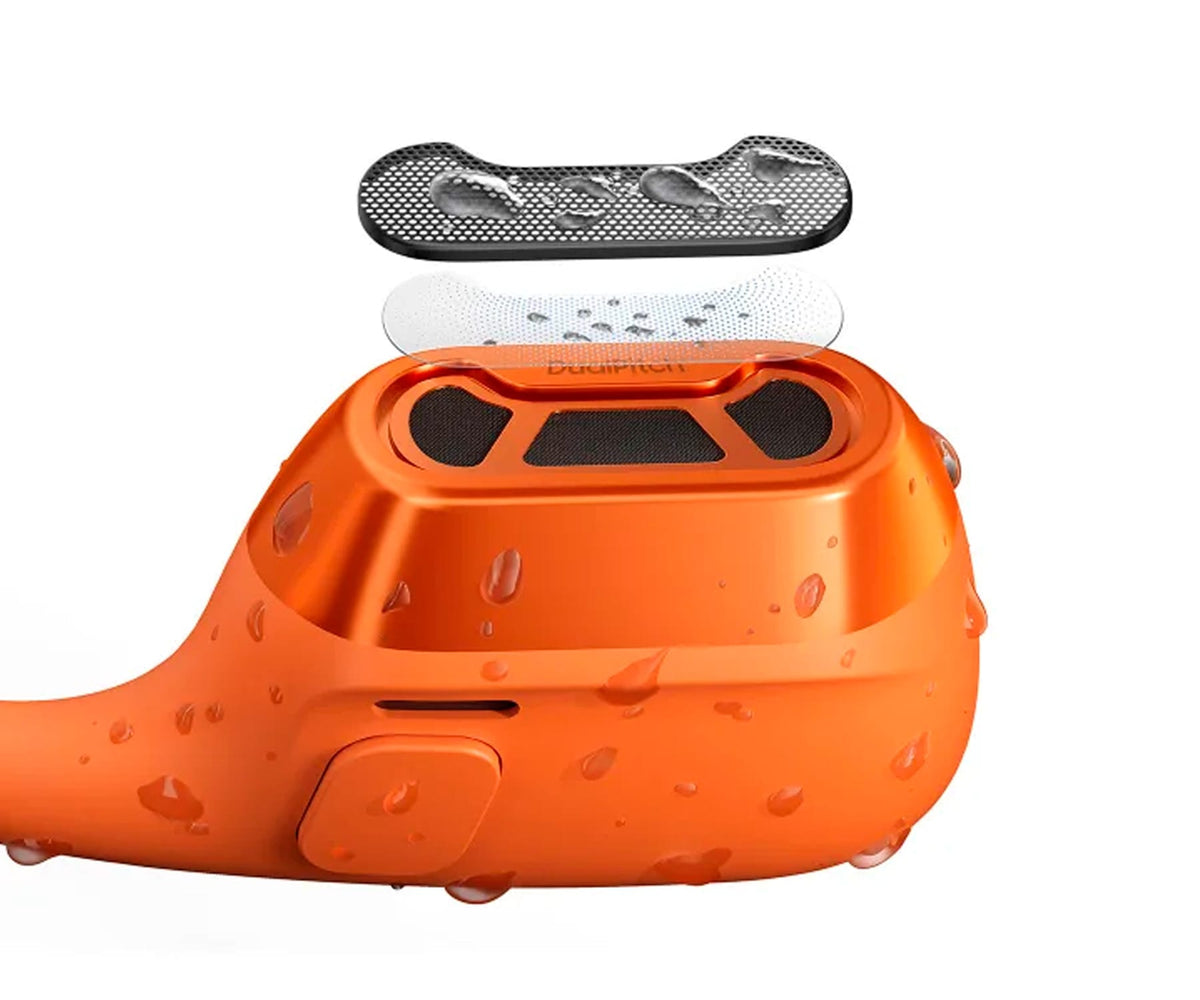 SHOKZ OPENRUN PRO 2 MINI ORANGE / AURICULARES DE CONDUCCIÓN ÓSEA INALÁMBRICOS - detalle