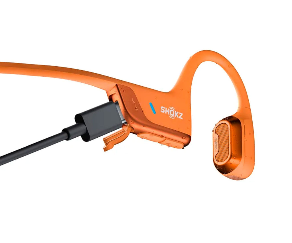 SHOKZ OPENRUN PRO 2 MINI ORANGE / AURICULARES DE CONDUCCIÓN ÓSEA INALÁMBRICOS - detalle