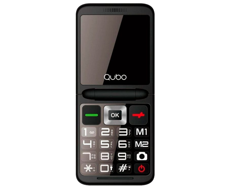 QUBO SENIOR X-10BL AZUL / MÓVIL 2.4" - detalle