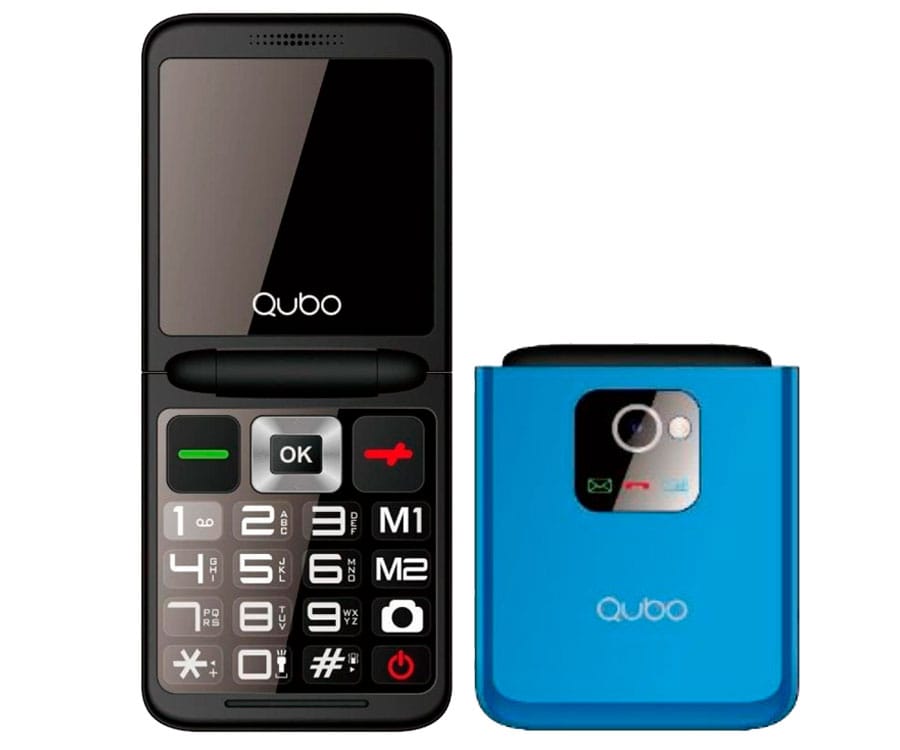 QUBO SENIOR X-10BL AZUL / MÓVIL 2.4"