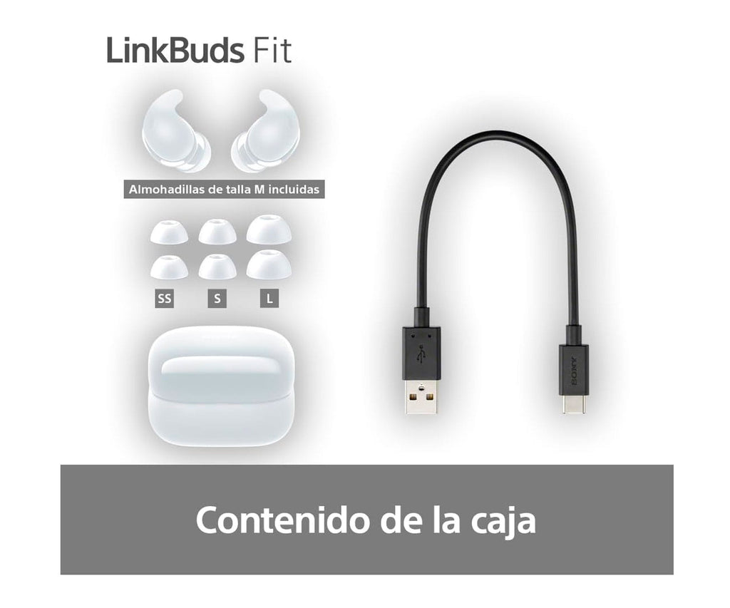 SONY WF-LS910NG LINKBUDS FIT GREEN / AURICULARES INEAR TRUE WIRELESS / NOISE CANCELLING - detalle