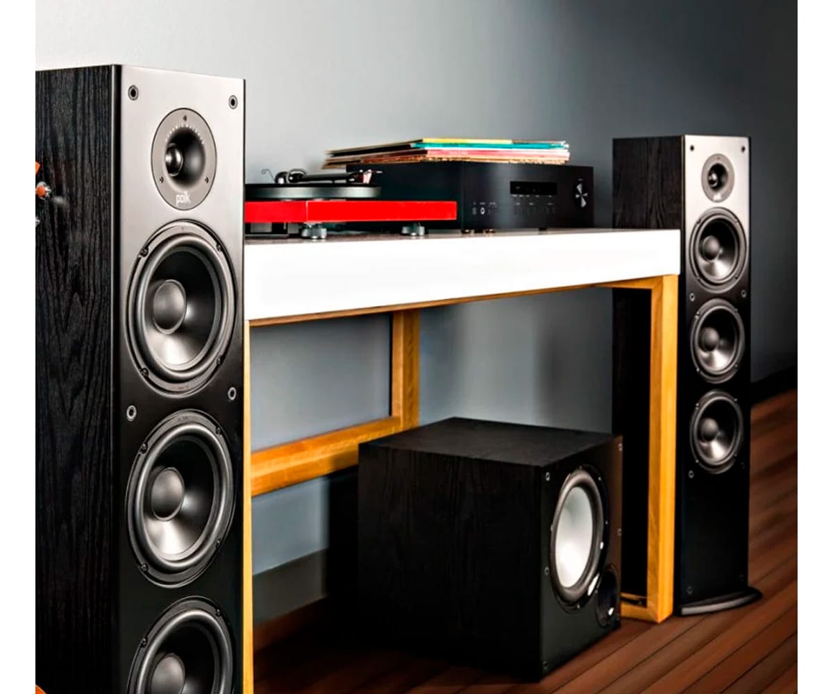 POLK AUDIO T50 BLACK / PAREJA DE ALTAVOCES DE PIE - detalle