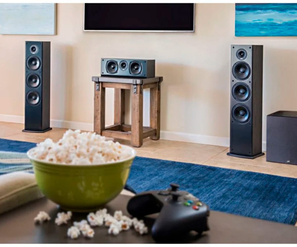 POLK AUDIO T50 BLACK / PAREJA DE ALTAVOCES DE PIE - detalle