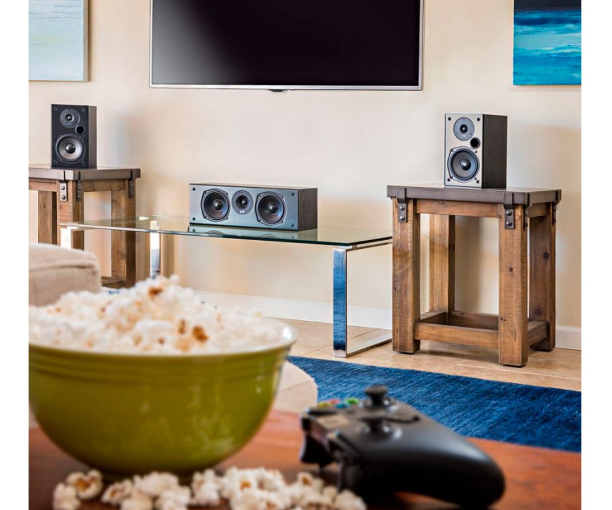 POLK T30C BLACK / ALTAVOZ CANAL CENTRAL 3 VÍAS - detalle
