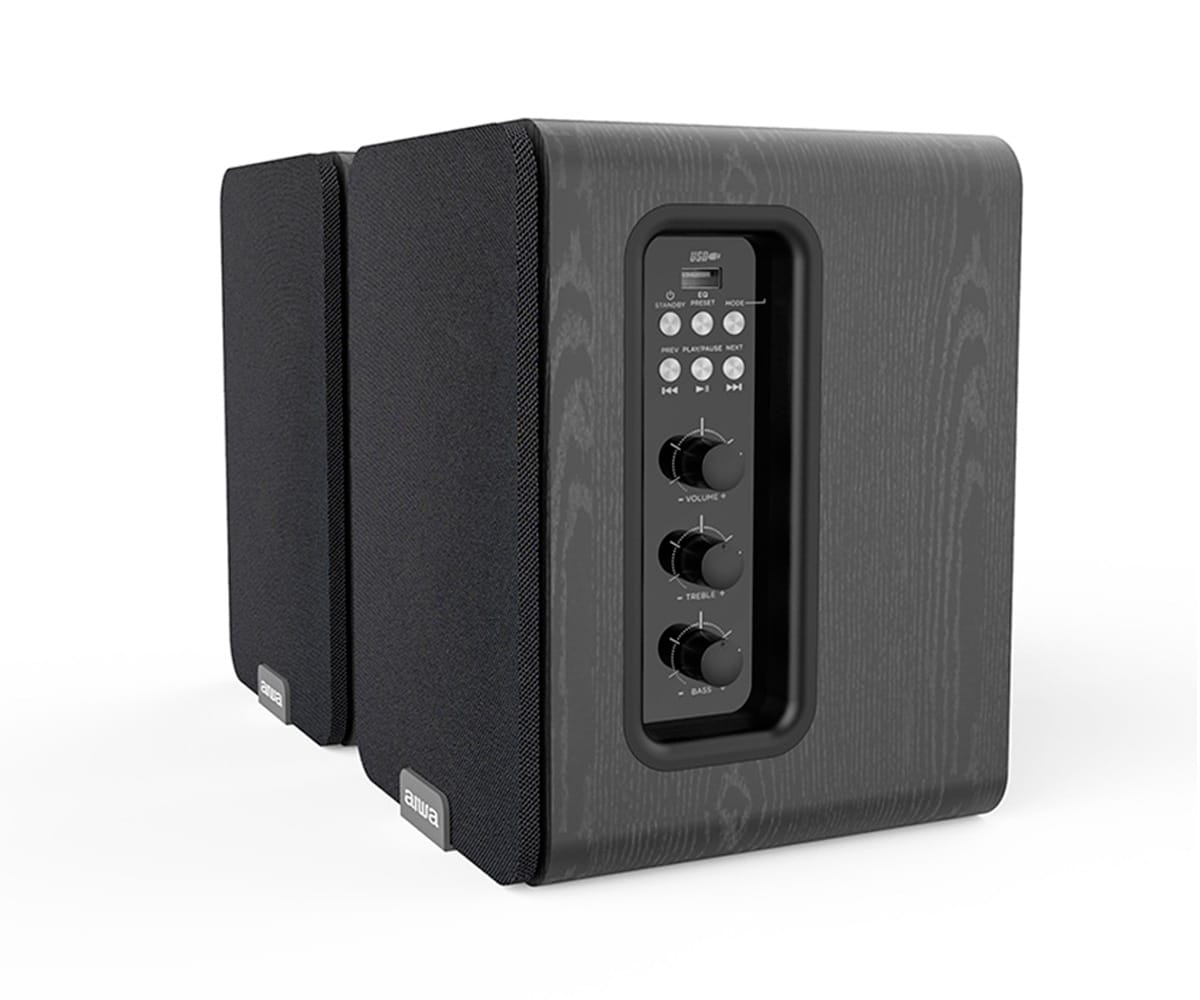 AIWA SP-A200 BLACK / 50W / SISTEMA DE ALTAVOCES DE ALTA FIDELIDAD - detalle