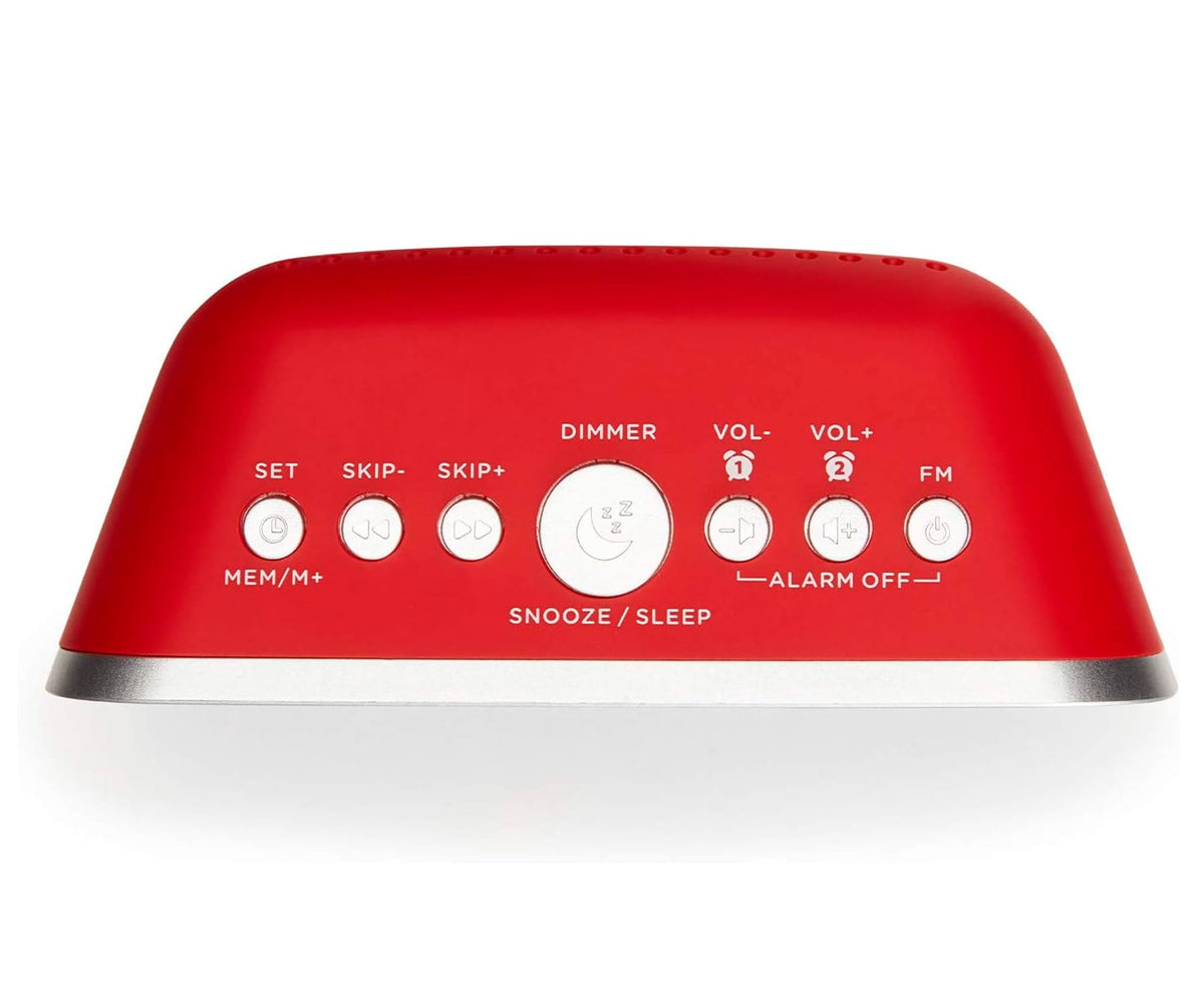 AIWA CRU-19RD ROJO / RADIO RELOJ DESPERTADOR - detalle