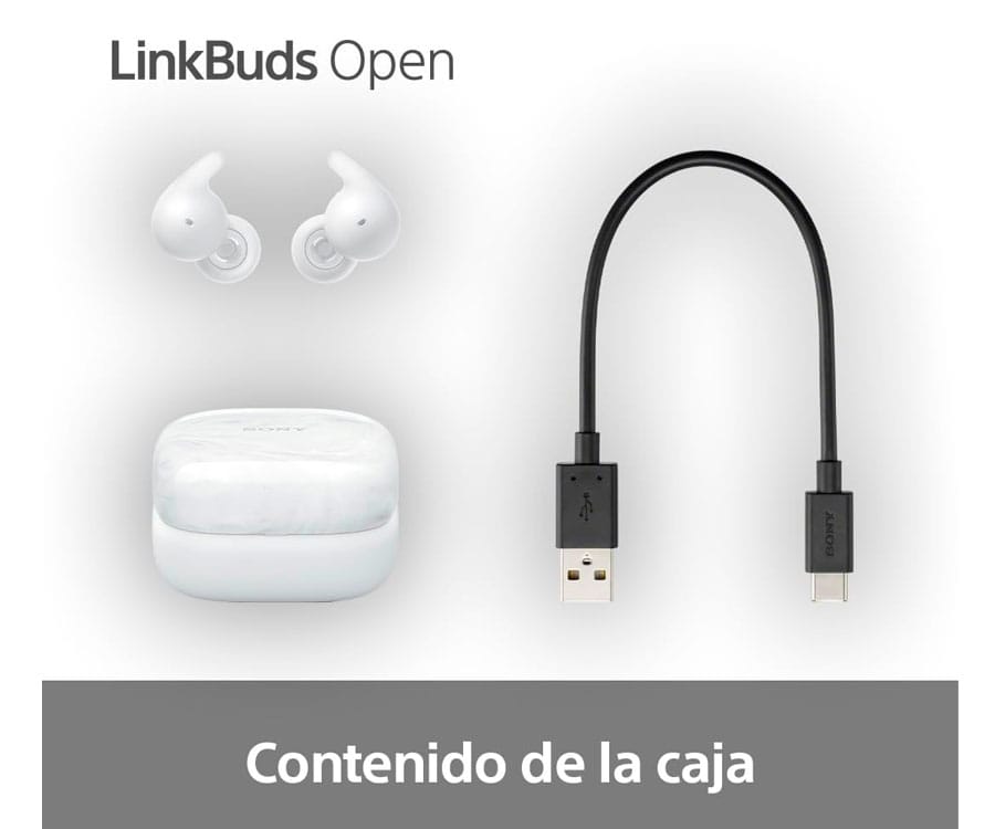 SONY WF-L910W LINKBUDS OPEN BLANCO / AURICULARES INEAR TRUE WIRELESS - detalle