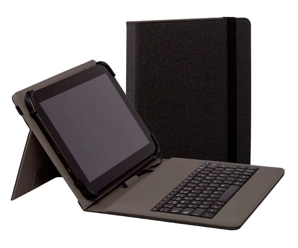 NILOX FOLIO BLACK / FUNDA TECLADO TABLET 10.5"