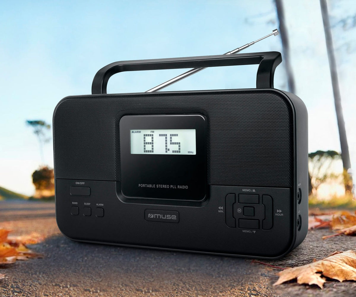 MUSE M-087 M BLACK / RADIO PORTÁTIL - detalle